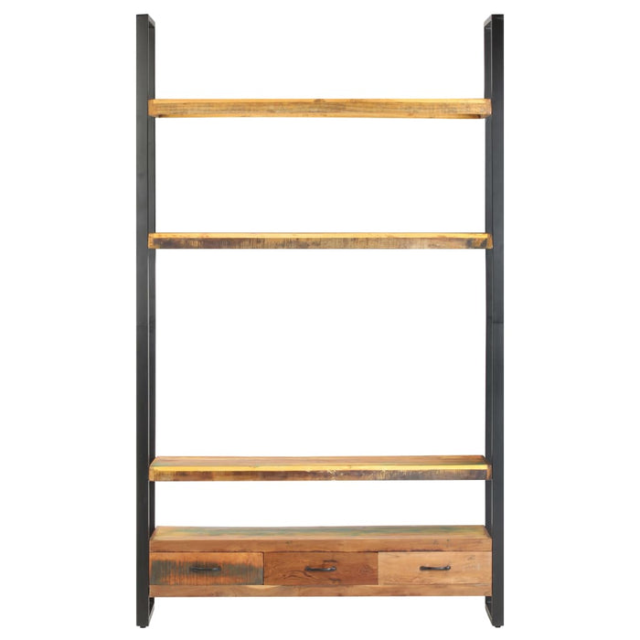 Bibliotecă, 118x30x200 cm, lemn masiv de acacia - WALTI WALTI