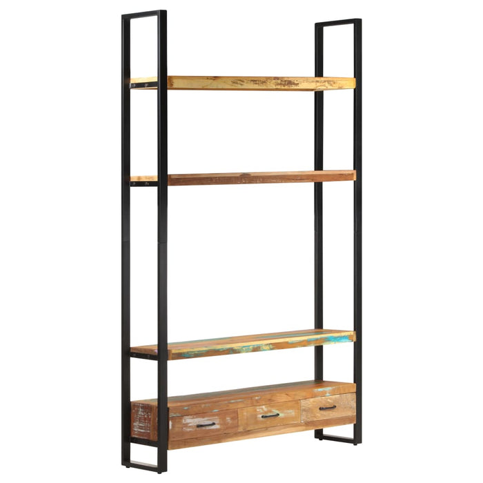 Bibliotecă, 118x30x200 cm, lemn masiv de acacia - WALTI WALTI