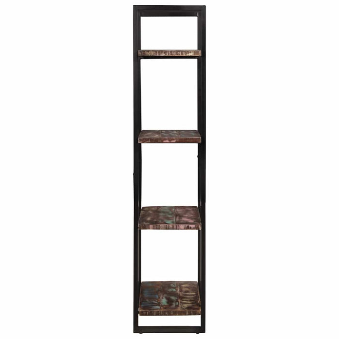 Bibliotecă cu 4 rafturi, 80 x 40 x 180 cm, lemn masiv reciclat WALTI