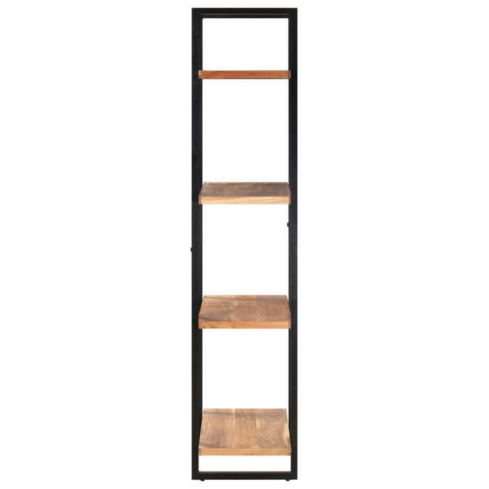 Bibliotecă cu 4 rafturi, 80 x 40 x 180 cm lemn masiv de acacia WALTI