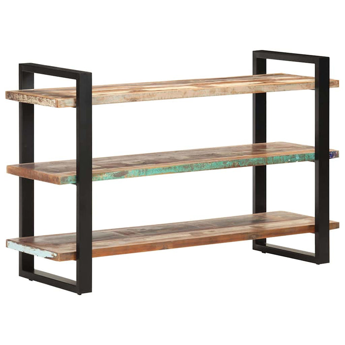 Dulap cu 3 rafturi, 120 x 40 x 75 cm, lemn masiv reciclat WALTI