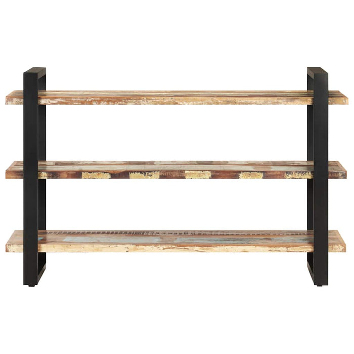 Dulap cu 3 rafturi, 120 x 40 x 75 cm, lemn masiv reciclat WALTI