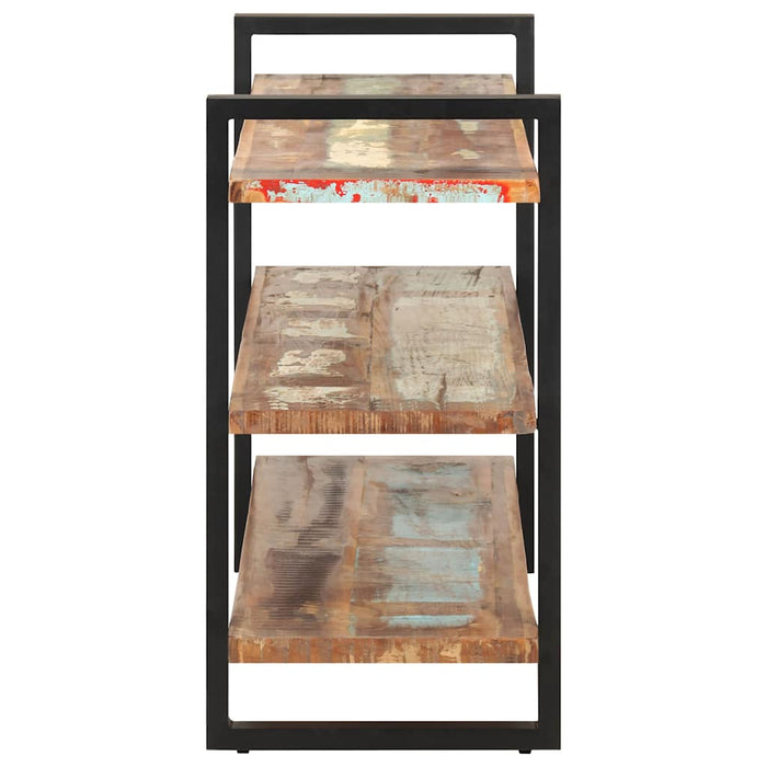 Dulap cu 3 rafturi, 120 x 40 x 75 cm, lemn masiv reciclat WALTI