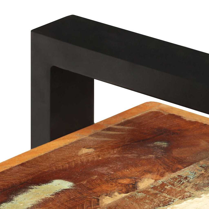 Dulap cu 3 rafturi, 120 x 40 x 75 cm, lemn masiv reciclat WALTI