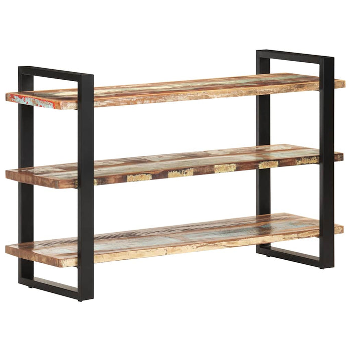 Dulap cu 3 rafturi, 120 x 40 x 75 cm, lemn masiv reciclat WALTI