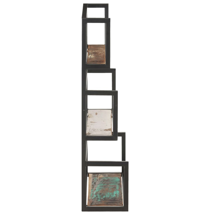 Raft de perete, 60x20x85 cm, lemn masiv reciclat - WALTI WALTI