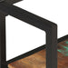 Raft de perete, 60x20x85 cm, lemn masiv reciclat - WALTI WALTI