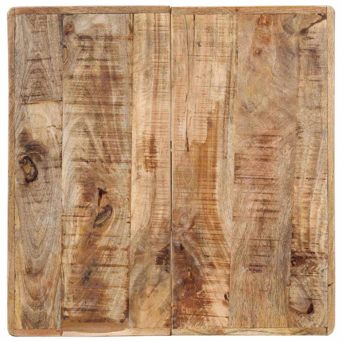 Masă de bistro, 60 x 60 x 77 cm, lemn de mango brut - WALTI WALTI