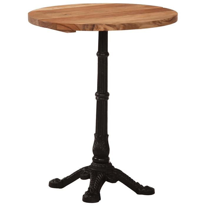 Masă de bistro, Ø60 x 76 cm, lemn masiv de acacia - WALTI WALTI