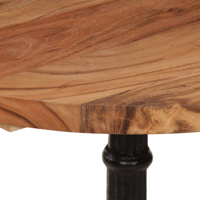 Masă de bistro, Ø60 x 76 cm, lemn masiv de acacia - WALTI WALTI