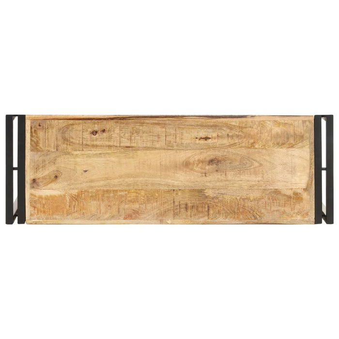 Masă consolă, 90x30x75 cm, lemn de mango nefinisat - WALTI WALTI