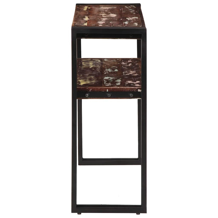 Masă consolă, 90x30x75 cm, lemn masiv reciclat - WALTI WALTI