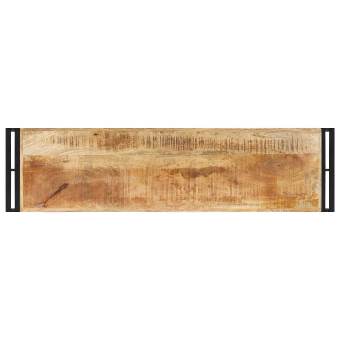 Masă consolă, 120x30x75 cm, lemn de mango nefinisat - WALTI WALTI