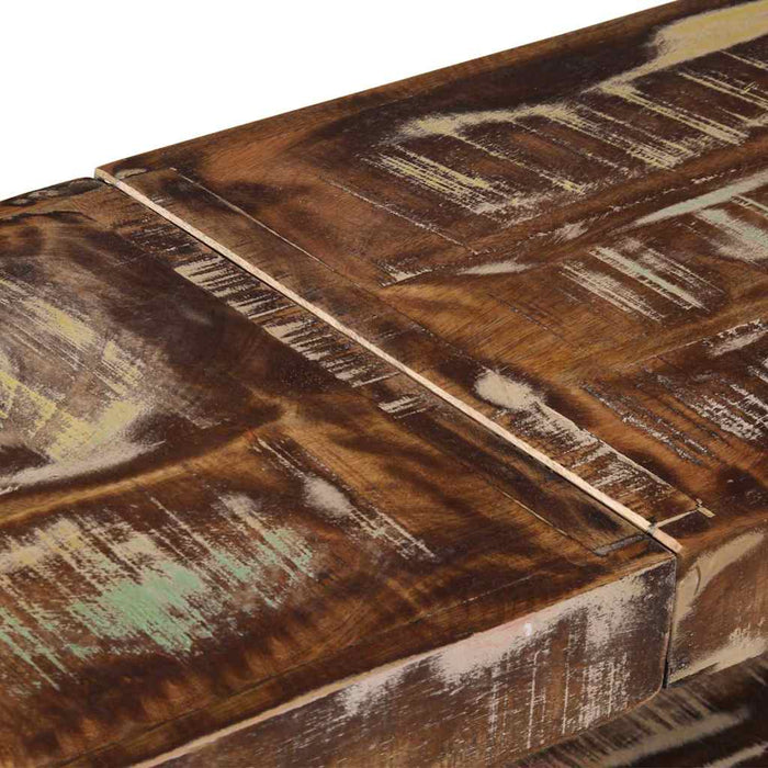 Masă consolă, 150x30x75 cm, lemn masiv reciclat WALTI