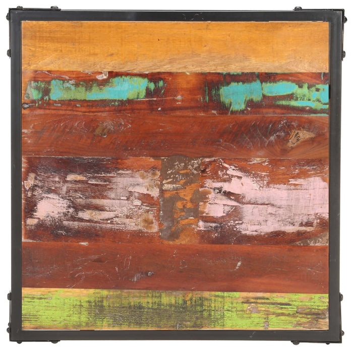 Măsuță de cafea, 60 x 60 x 35 cm, lemn masiv reciclat - WALTI WALTI
