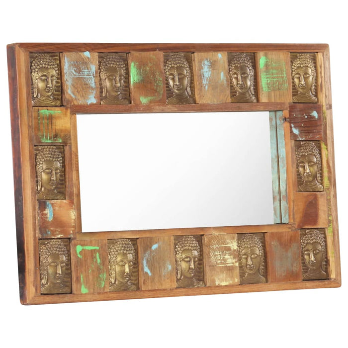 Servantă plăci Buddha, 80 x 50 cm, lemn masiv reciclat WALTI
