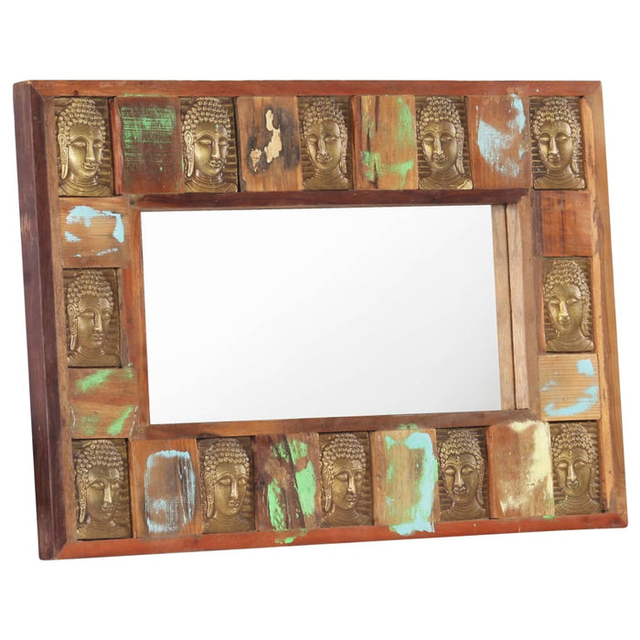 Servantă plăci Buddha, 80 x 50 cm, lemn masiv reciclat WALTI