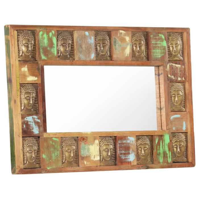 Servantă plăci Buddha, 80 x 50 cm, lemn masiv reciclat WALTI