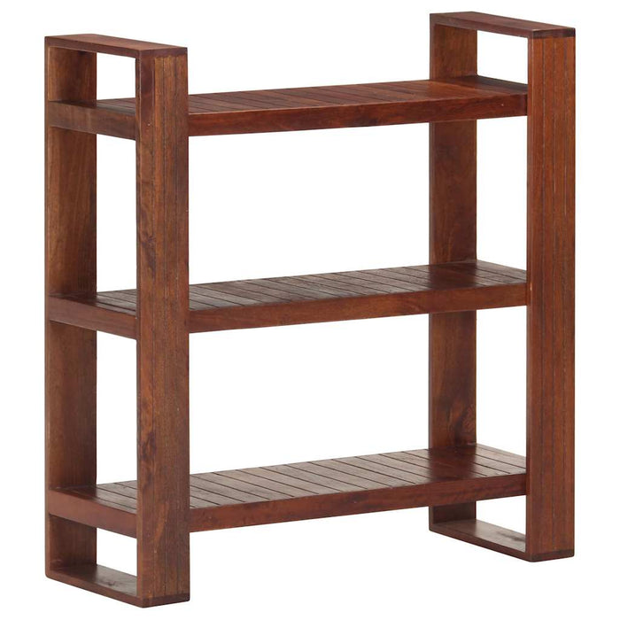 Bibliotecă, maro miere, 84 x 30 x 90 cm, lemn masiv de acacia WALTI