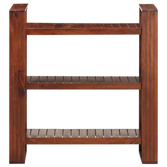 Bibliotecă, maro miere, 84 x 30 x 90 cm, lemn masiv de acacia WALTI