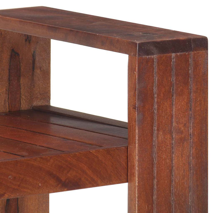 Bibliotecă, maro miere, 84 x 30 x 90 cm, lemn masiv de acacia WALTI