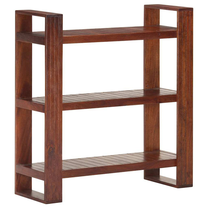 Bibliotecă, maro miere, 84 x 30 x 90 cm, lemn masiv de acacia WALTI
