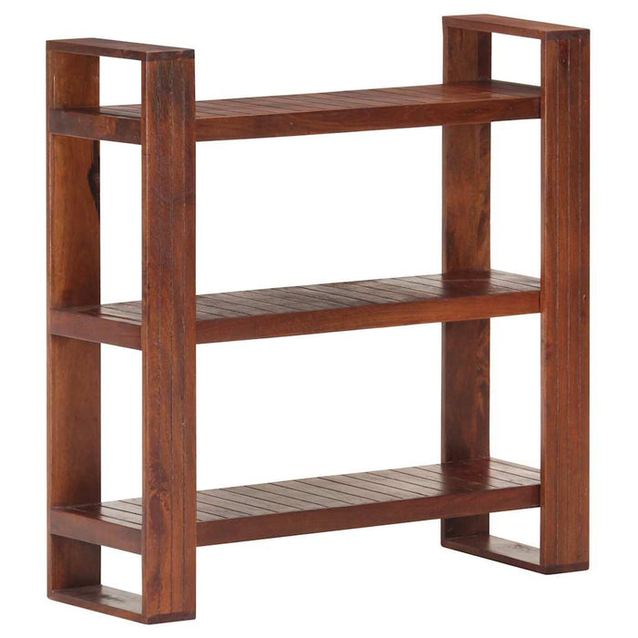 Bibliotecă, maro miere, 84 x 30 x 90 cm, lemn masiv de acacia WALTI