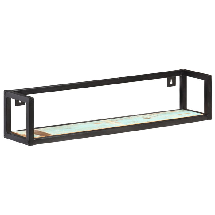 Rafturi de perete, 2 buc., 80 cm, lemn masiv reciclat WALTI