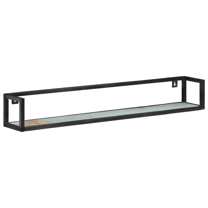 Rafturi de perete, 2 buc., 120 cm, lemn masiv reciclat - WALTI WALTI