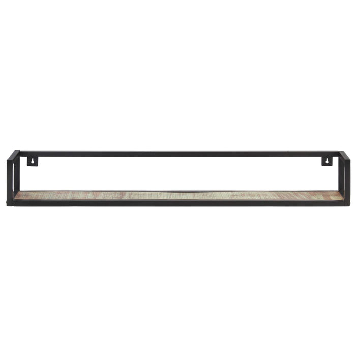 Rafturi de perete, 2 buc., 120 cm, lemn masiv reciclat - WALTI WALTI