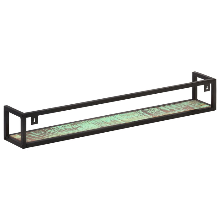Rafturi de perete, 2 buc., 120 cm, lemn masiv reciclat - WALTI WALTI