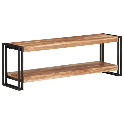 Comodă TV, 120 x 30 x 40 cm, lemn masiv de acacia - WALTI WALTI