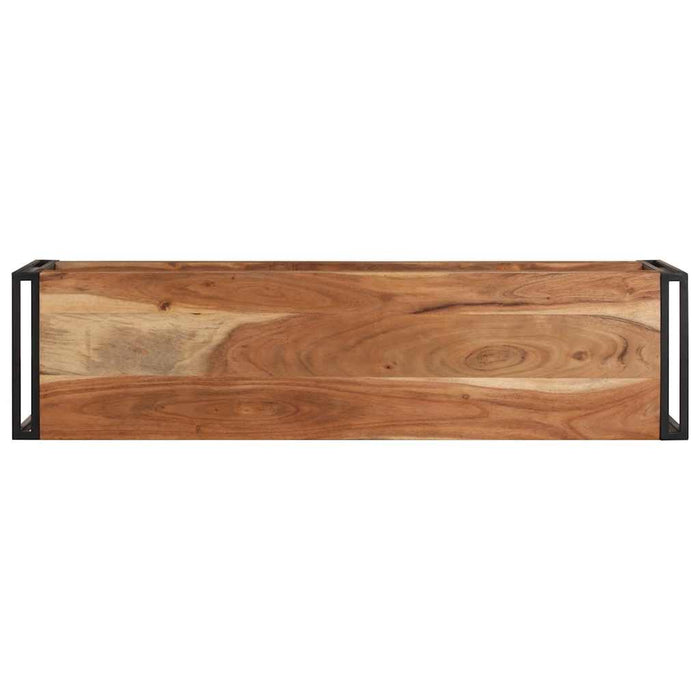 Comodă TV, 120 x 30 x 40 cm, lemn masiv de acacia - WALTI WALTI