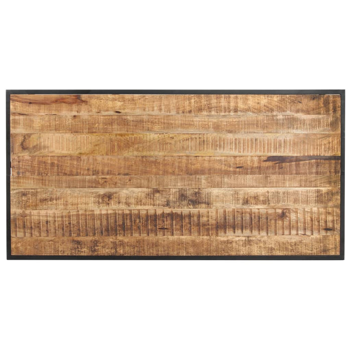 Masă de bucătărie, 140 cm, lemn de mango brut - WALTI WALTI