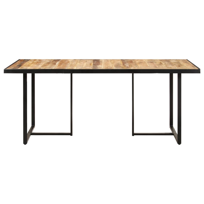 Masă de bucătărie, 160 cm, lemn de mango nefinisat - WALTI WALTI