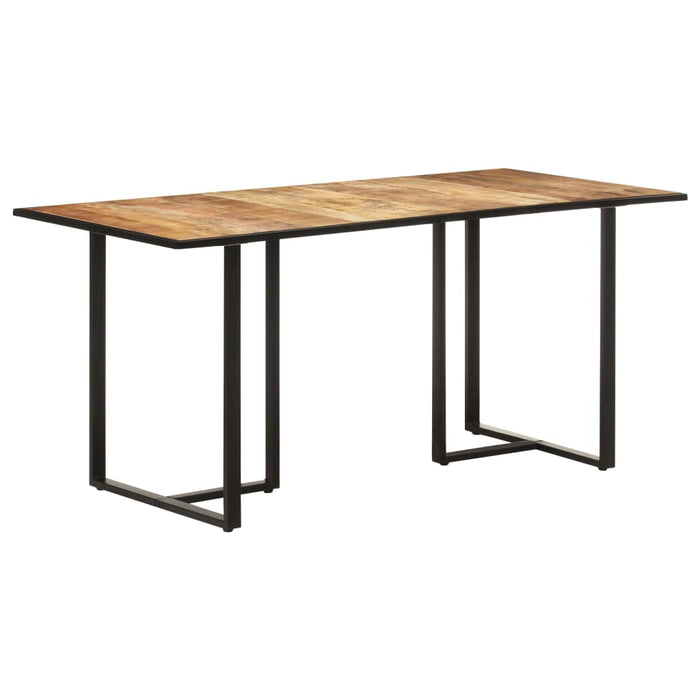 Masă de bucătărie, 160 cm, lemn de mango nefinisat - WALTI WALTI