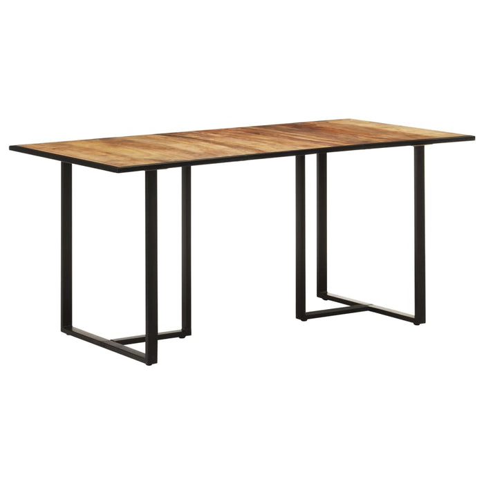 Masă de bucătărie, 160 cm, lemn de mango nefinisat - WALTI WALTI