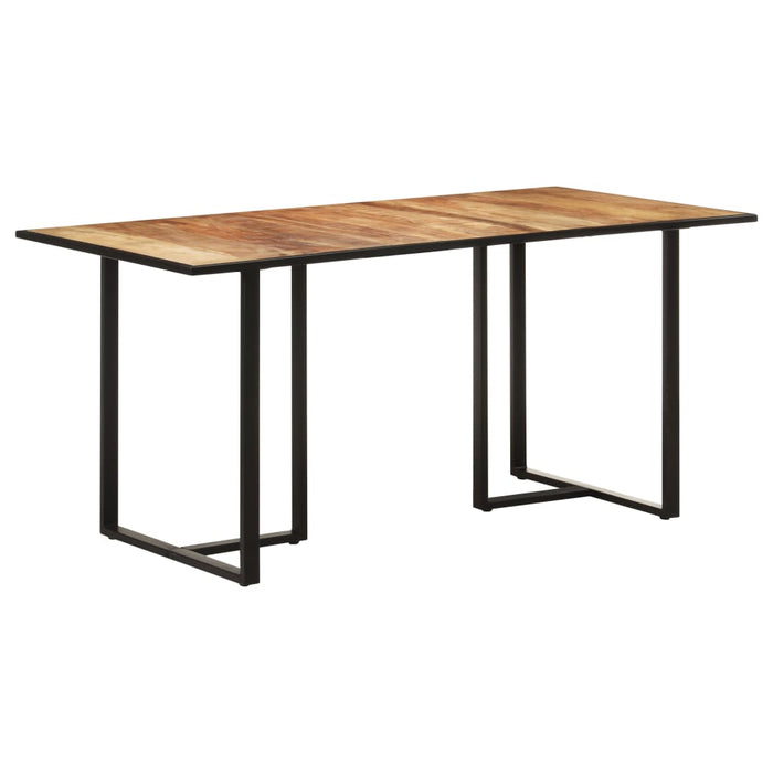 Masă de bucătărie, 160 cm, lemn de mango nefinisat - WALTI WALTI