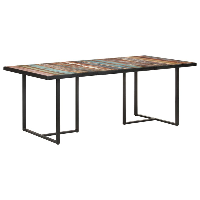 Masă de bucătărie, 200 cm, lemn masiv reciclat WALTI