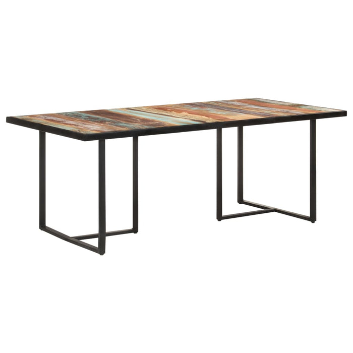Masă de bucătărie, 200 cm, lemn masiv reciclat WALTI