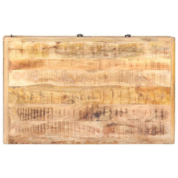 Măsuță de cafea, 90 x 60 x 29 cm, lemn de mango nefinisat - WALTI WALTI