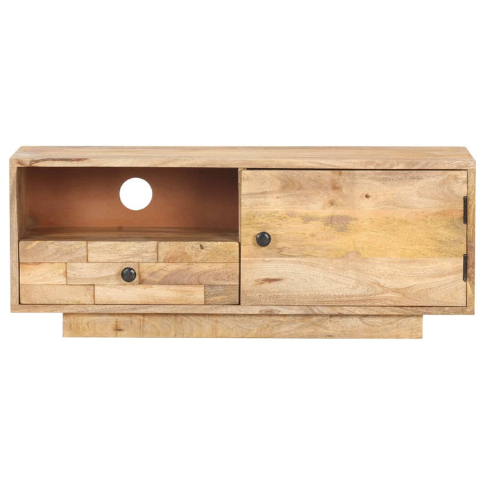 Comodă TV, 90x30x35 cm, lemn masiv de mango - WALTI WALTI