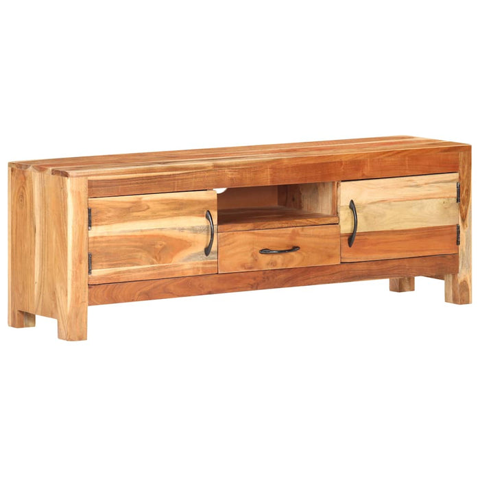 Comodă TV, 116x30x40 cm, lemn masiv de acacia WALTI