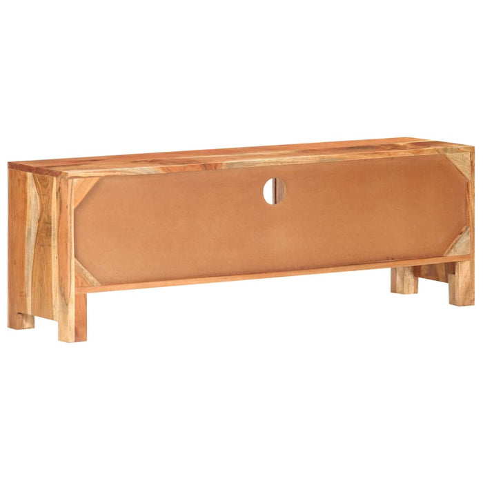 Comodă TV, 116x30x40 cm, lemn masiv de acacia WALTI
