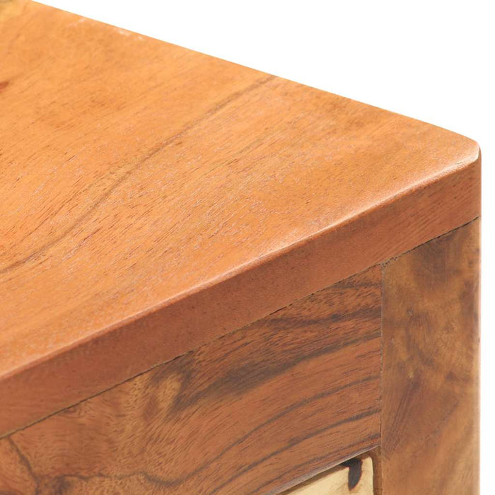 Comodă TV, 116x30x40 cm, lemn masiv de acacia WALTI