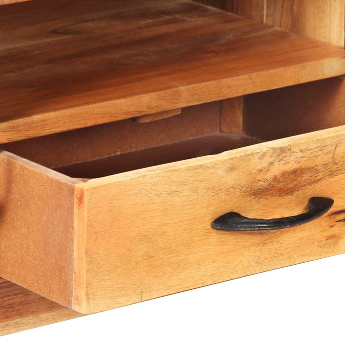 Comodă TV, 116x30x40 cm, lemn masiv de acacia WALTI