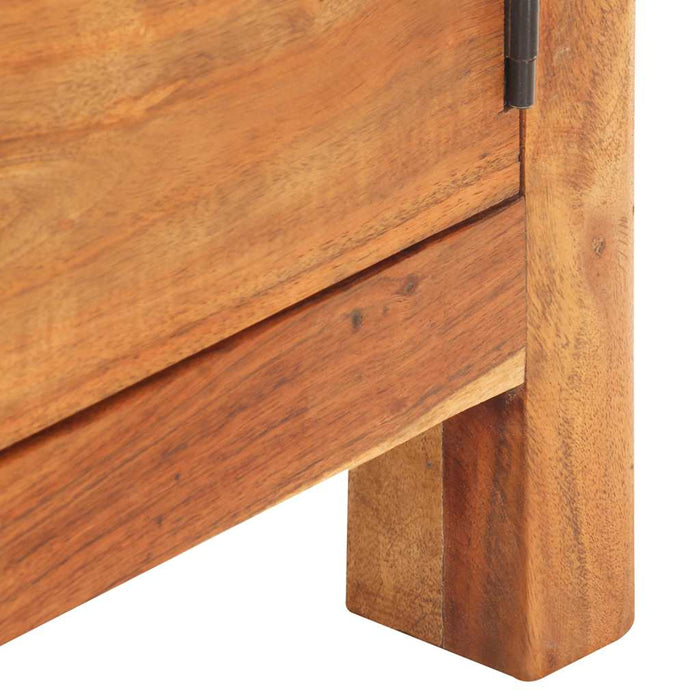 Comodă TV, 116x30x40 cm, lemn masiv de acacia WALTI