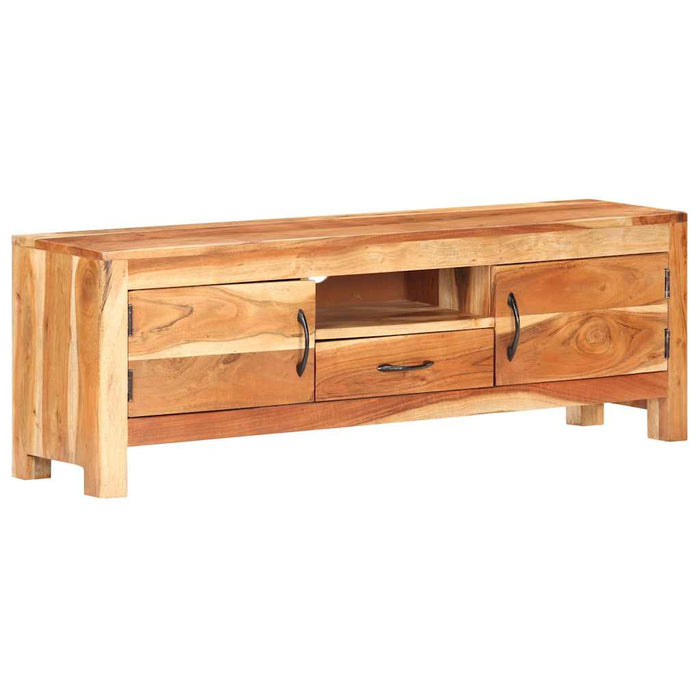 Comodă TV, 116x30x40 cm, lemn masiv de acacia WALTI