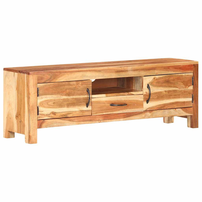Comodă TV, 116x30x40 cm, lemn masiv de acacia WALTI