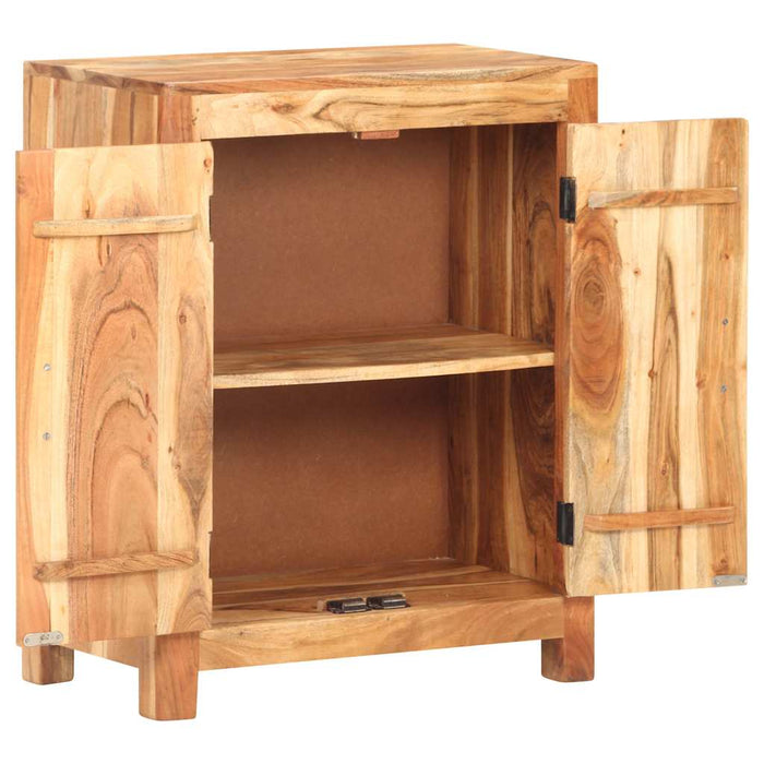 Dulap, 60 x 35 x 75 cm, lemn masiv de acacia WALTI